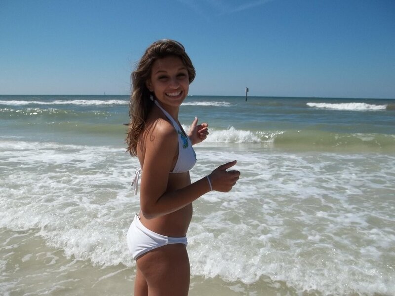 Woman at the beach