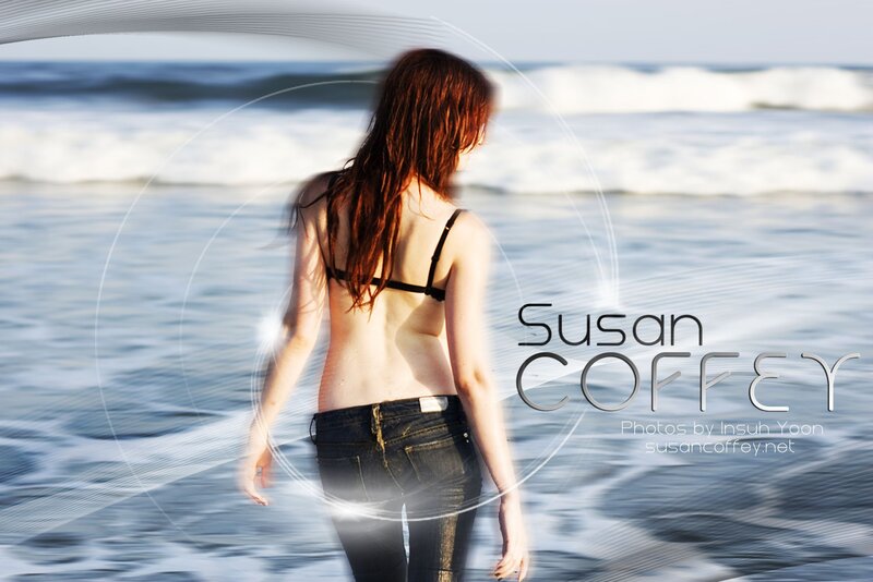 woman at the beach