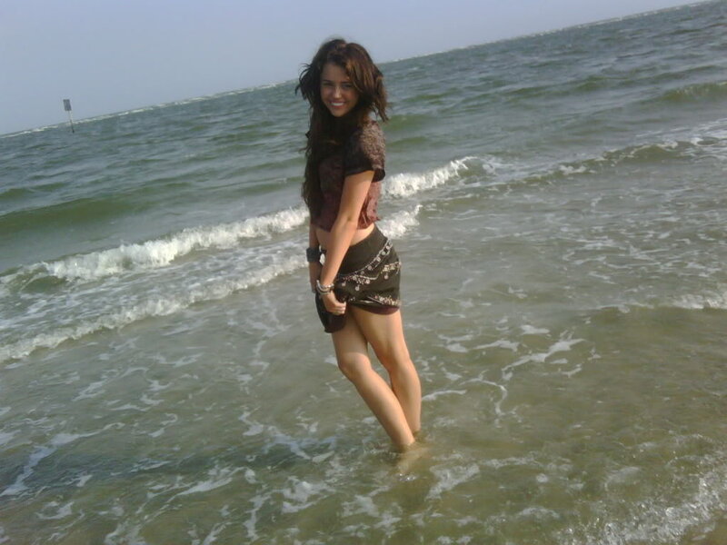 woman at the beach