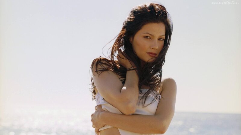 woman at the beach