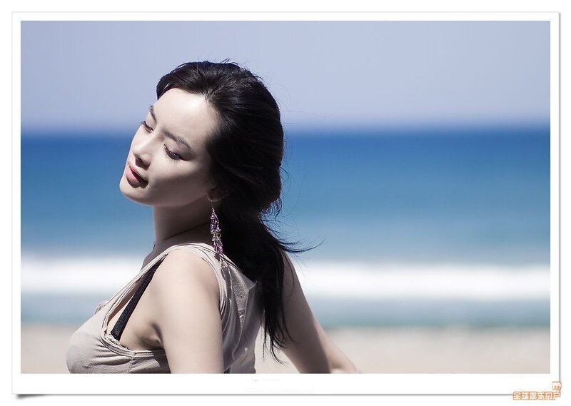 Woman at the beach
