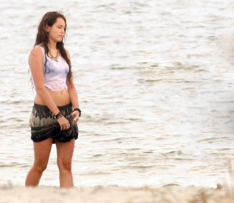 woman at the beach