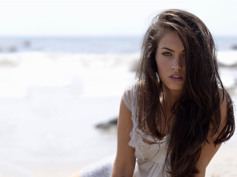 woman at the beach