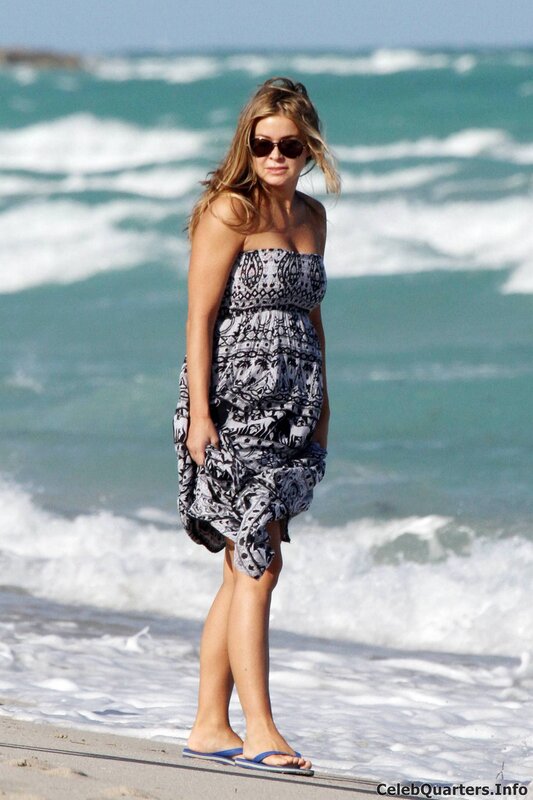 woman at the beach