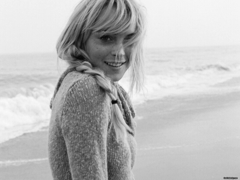 woman at the beach