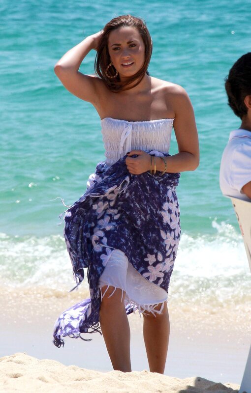 woman at the beach