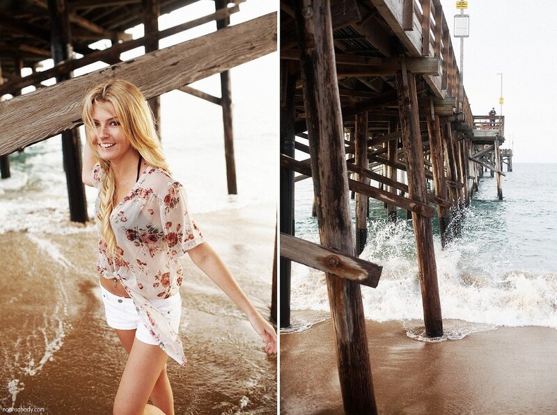 woman at the pier