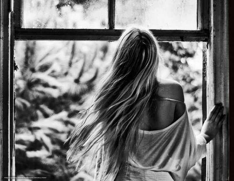 woman at the window