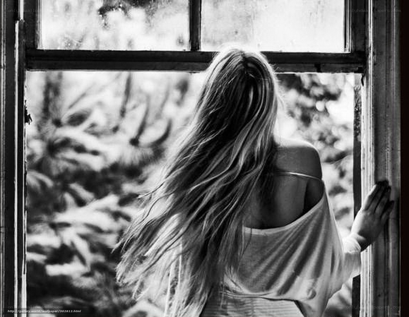 woman at the window