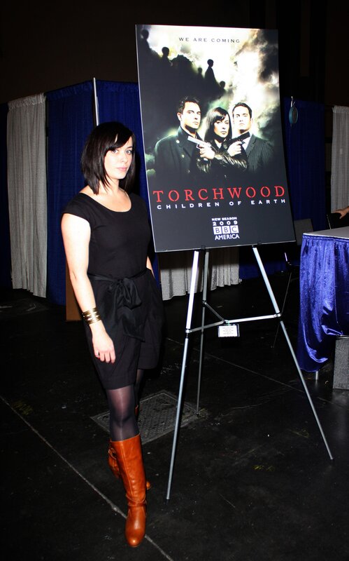 Woman at Torchwood event