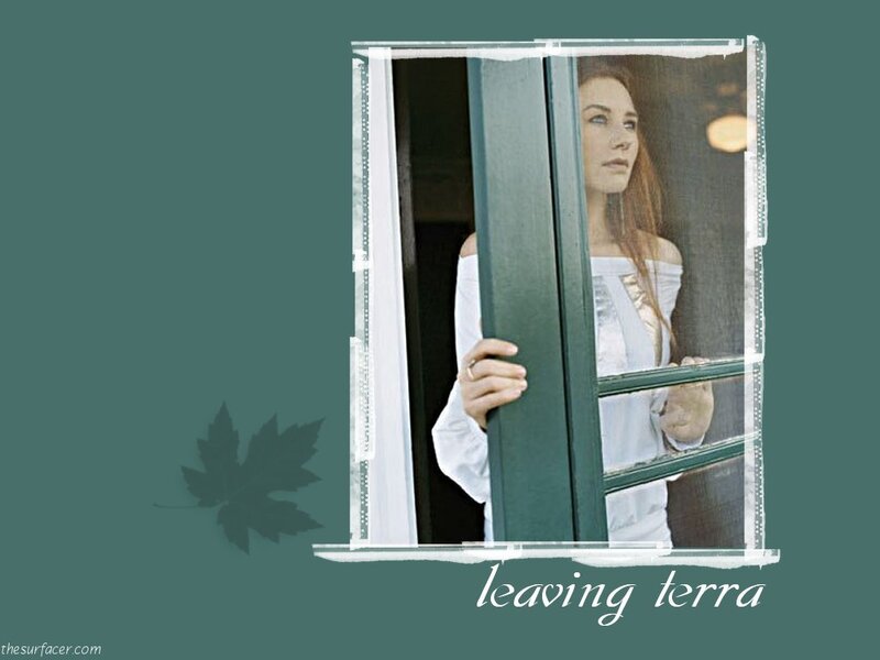 Woman at Window — Green