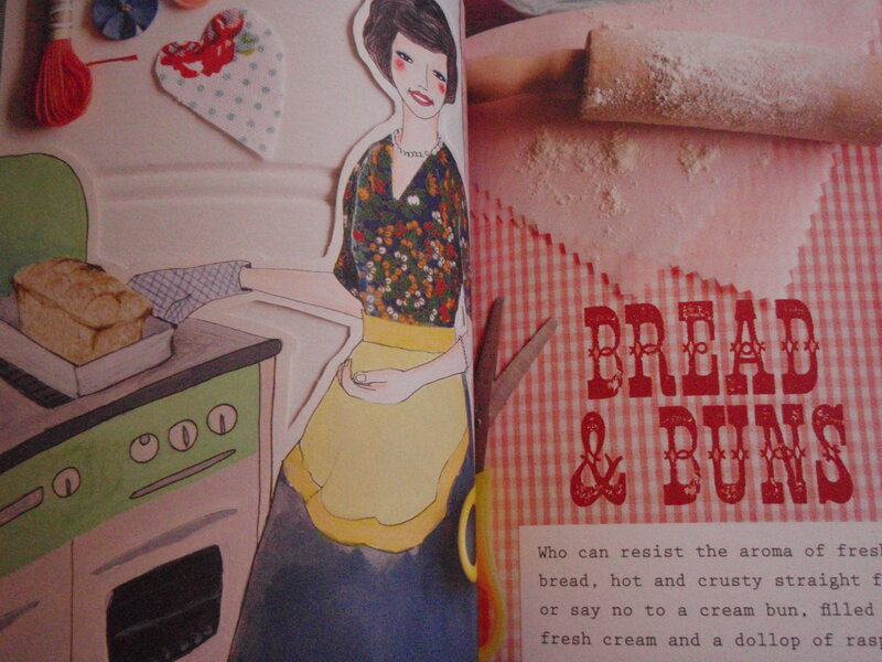 Woman Baking Bread