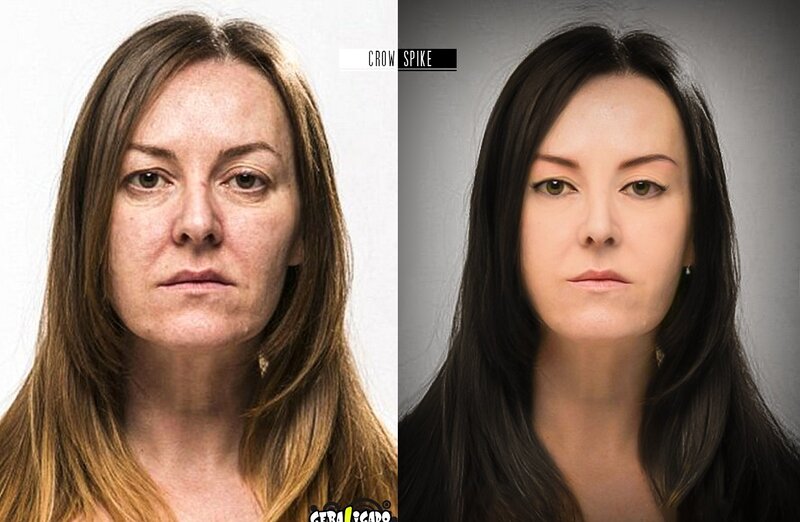 Woman Before and After