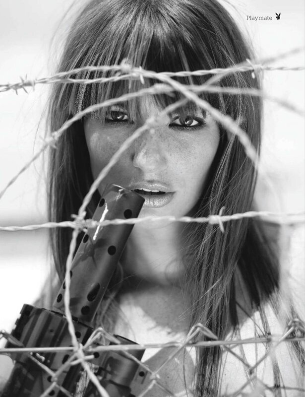 Woman Behind Barbed Wire — Black, Dramatic, Photograph, Barbed Wire
