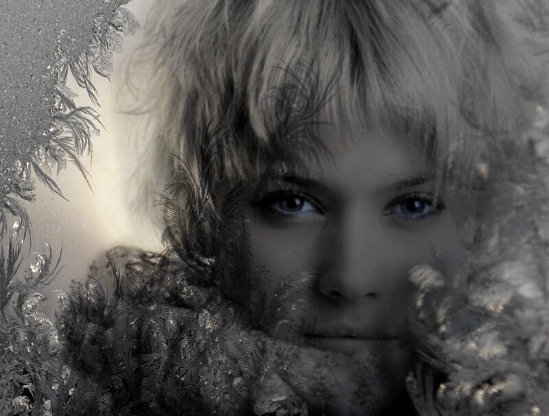 Woman Behind Frost
