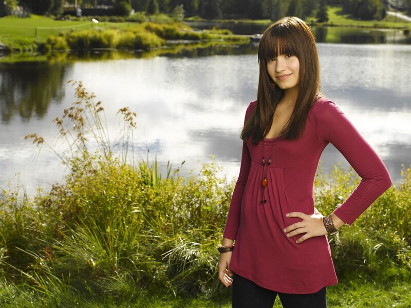 woman by the lake