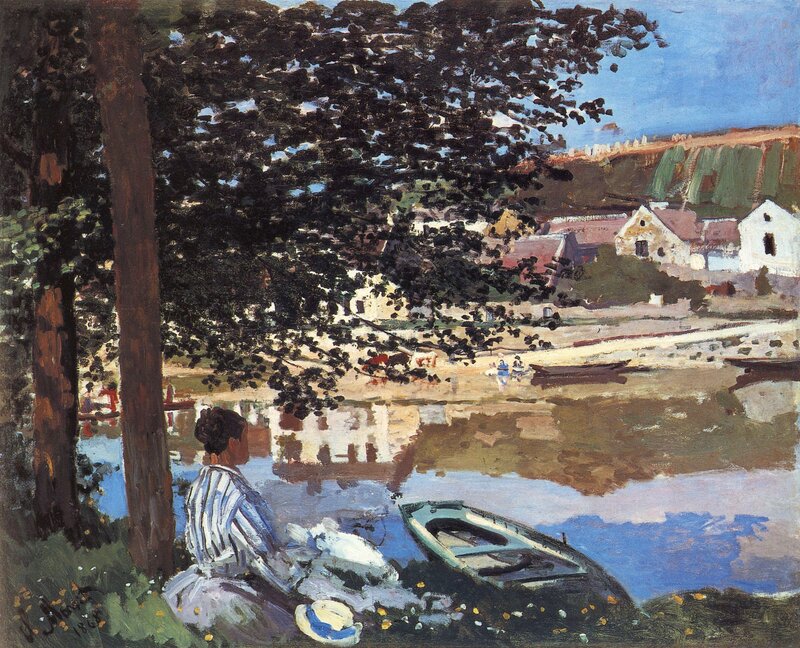 Woman by the Riverbank