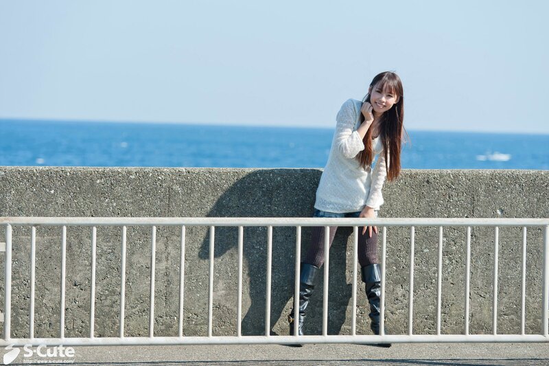 Woman by the sea