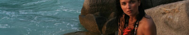 woman by the sea