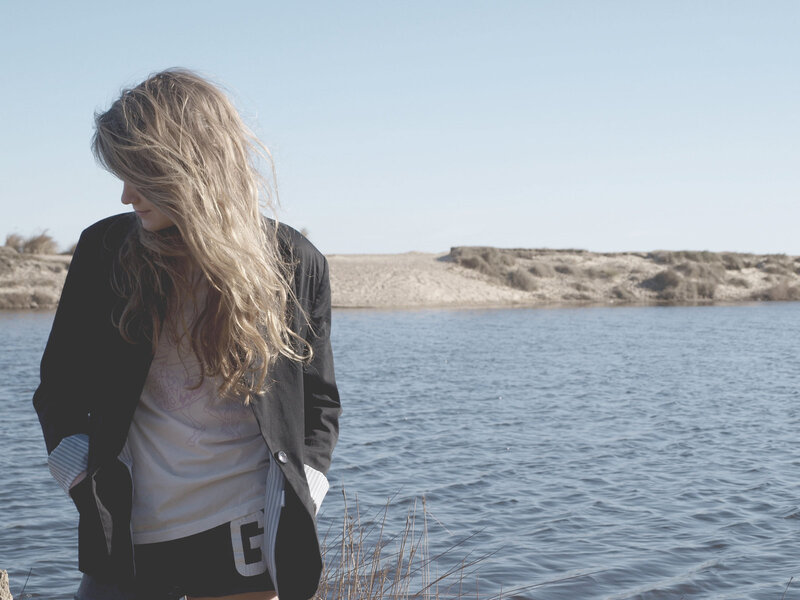 woman by the water