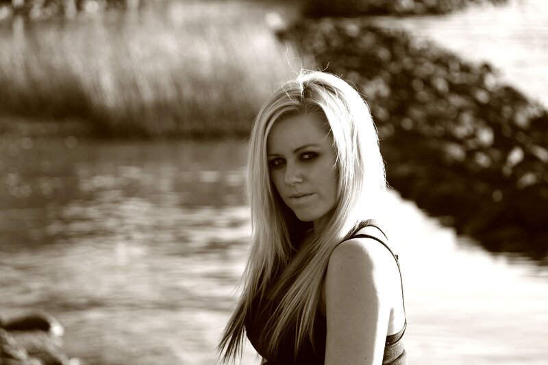 woman by the water