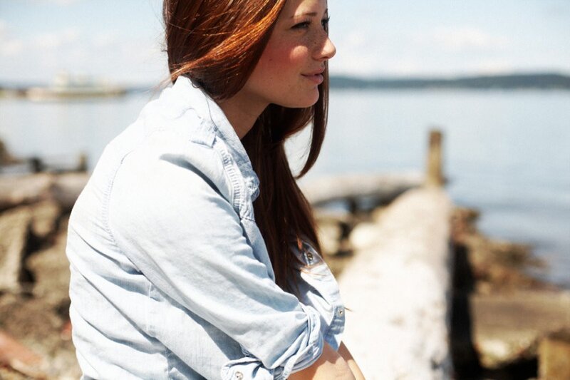 woman by the water