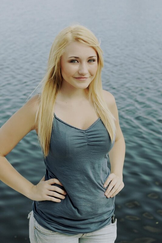 woman by the water