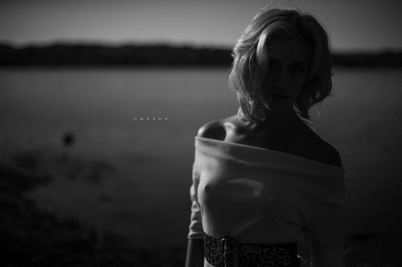 woman by the water