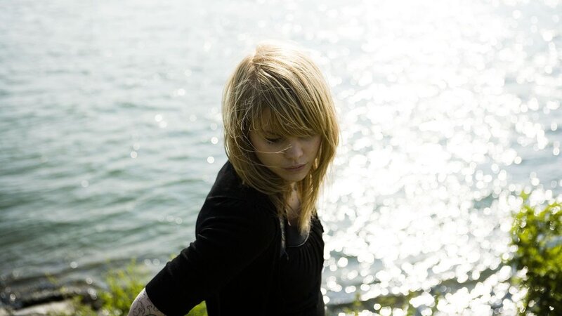 woman by the water