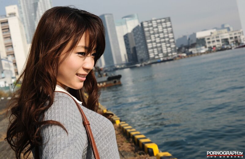 woman by the waterfront