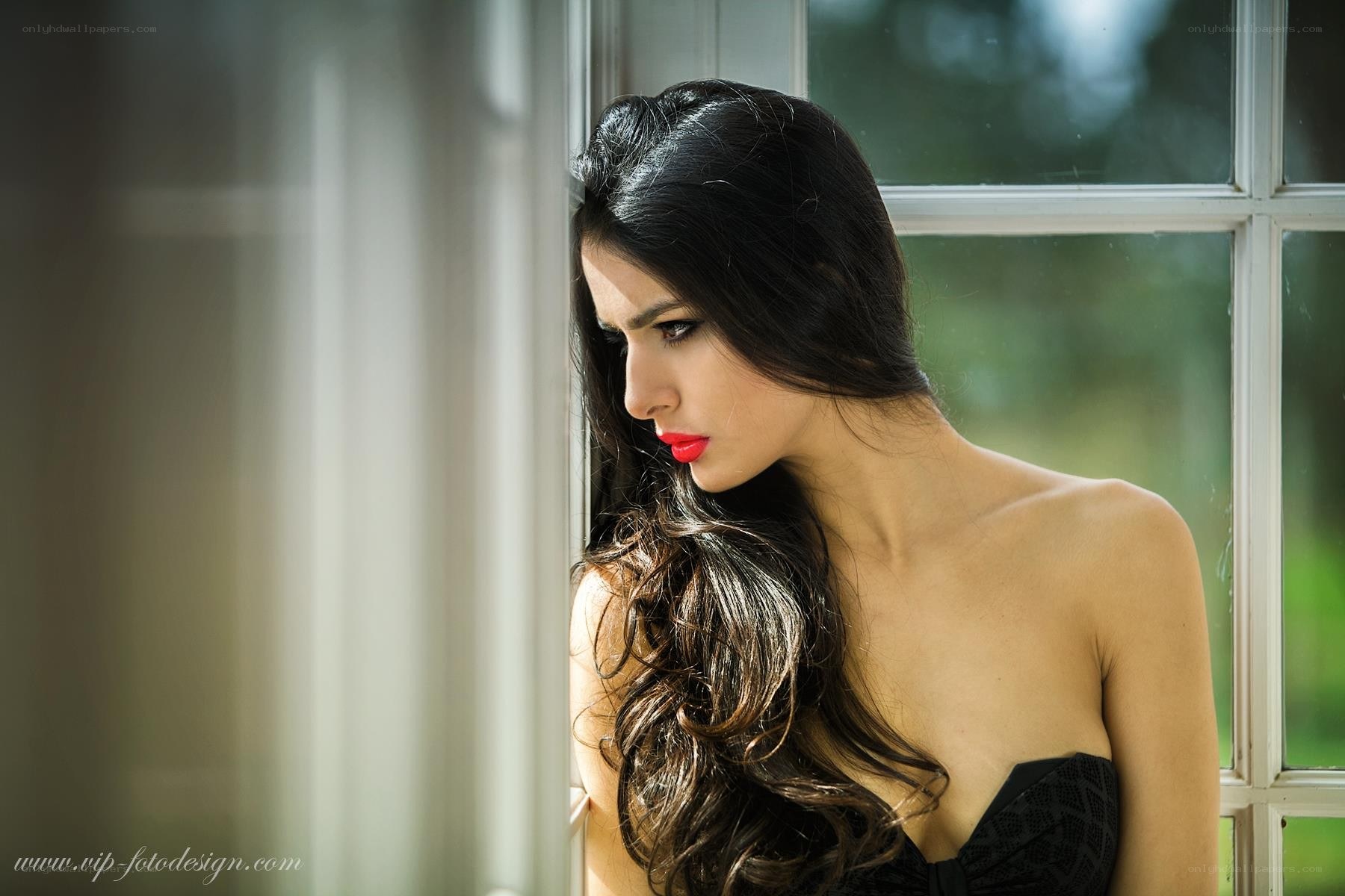 woman by the window