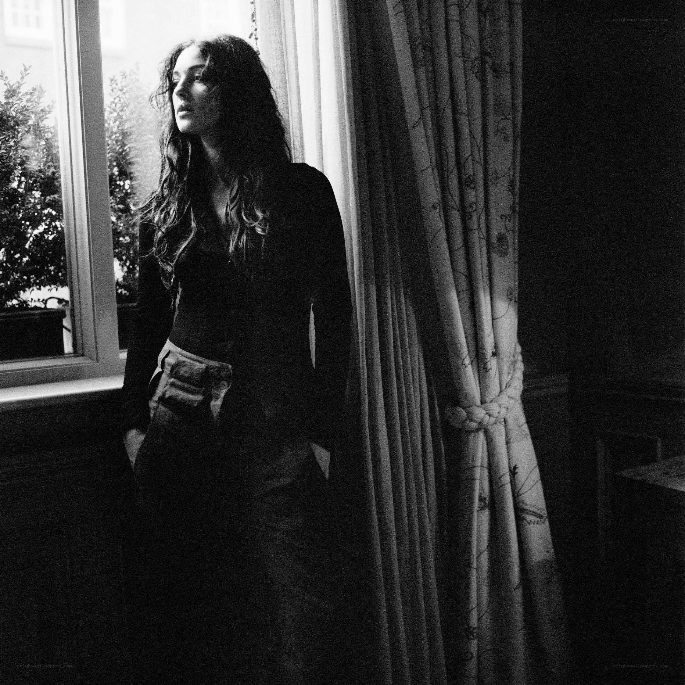 woman by the window