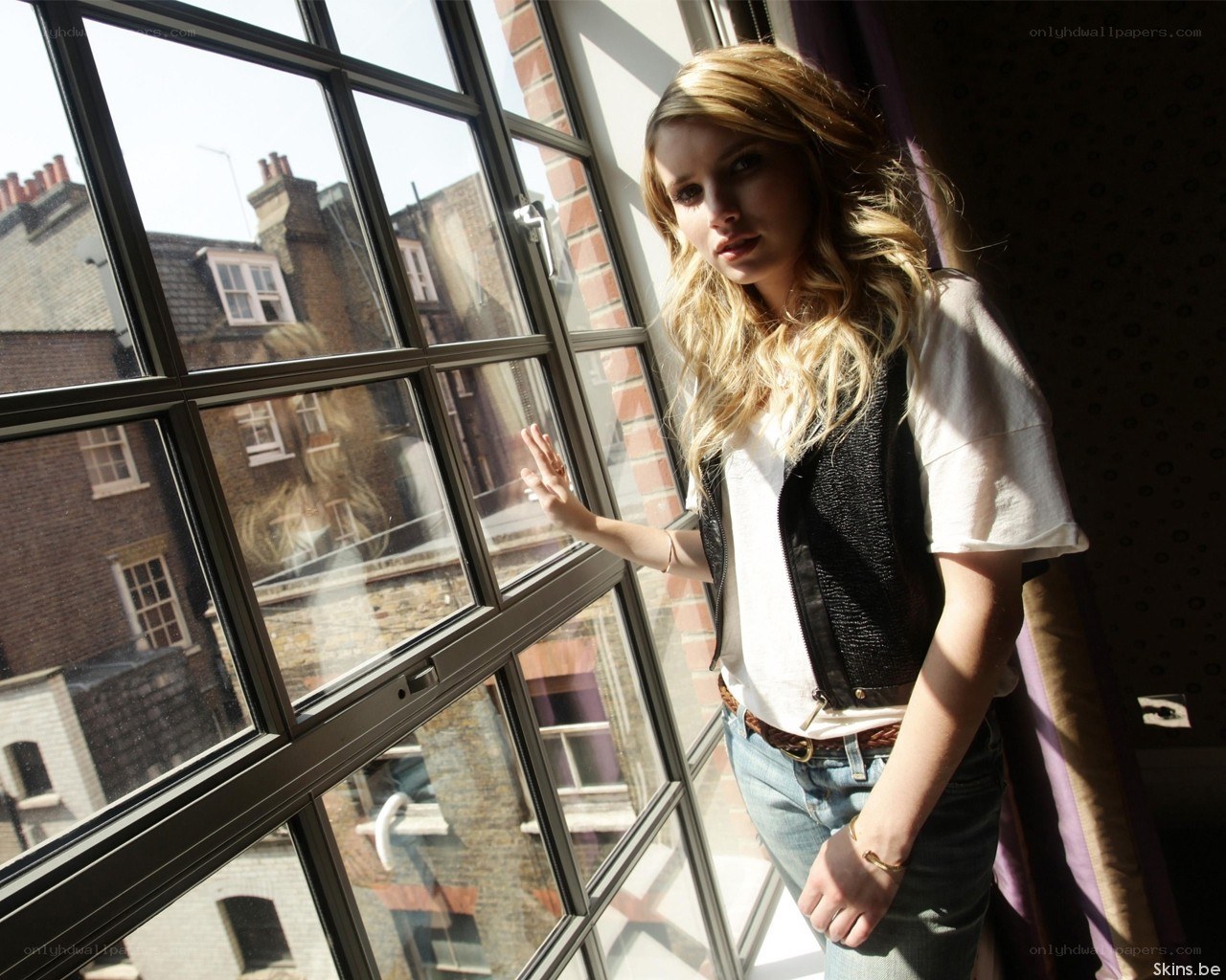 woman by the window