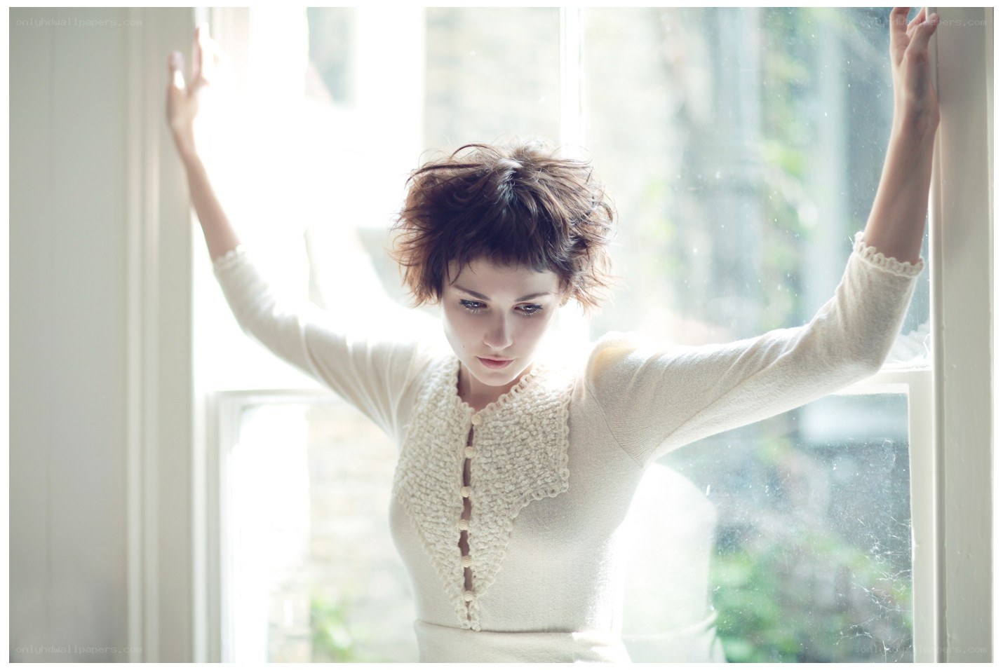 woman by the window