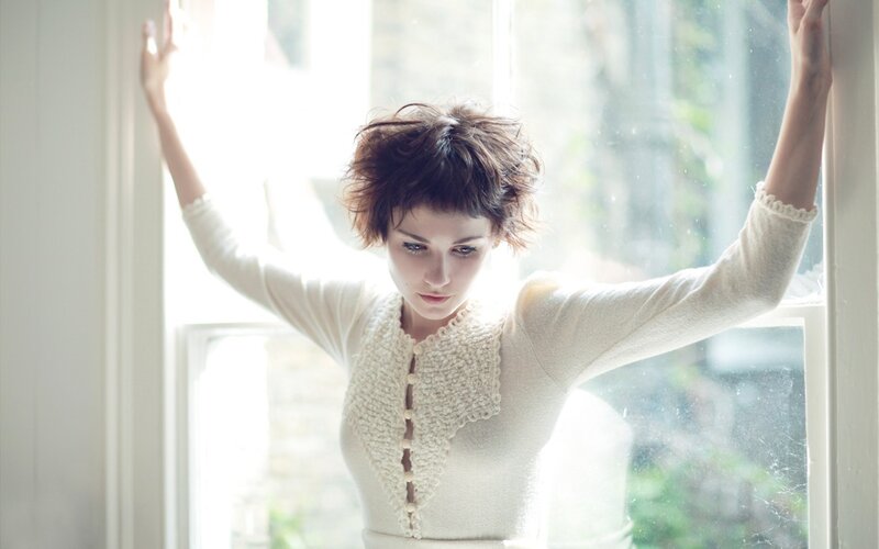 woman by the window