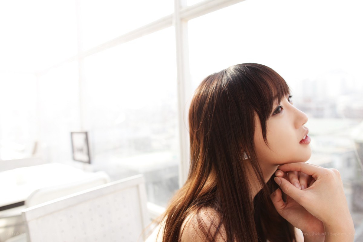 woman by the window