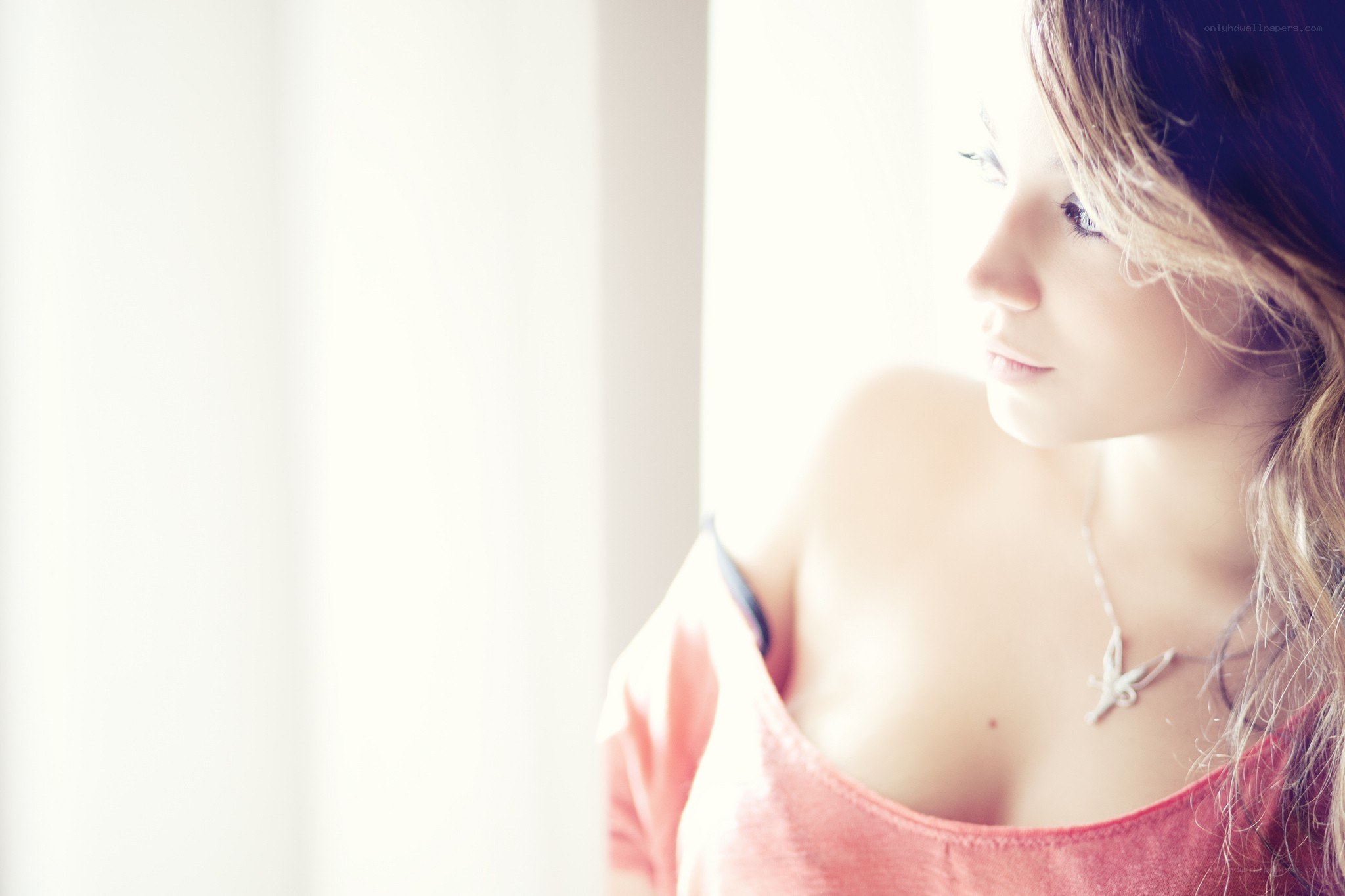 woman by the window