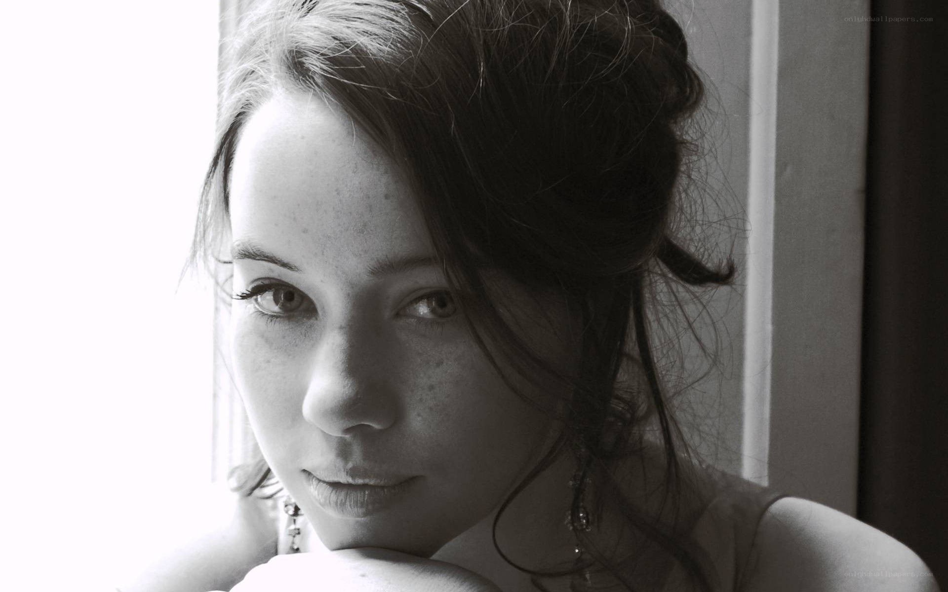 woman by the window