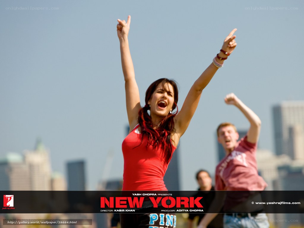 woman celebrating in new york