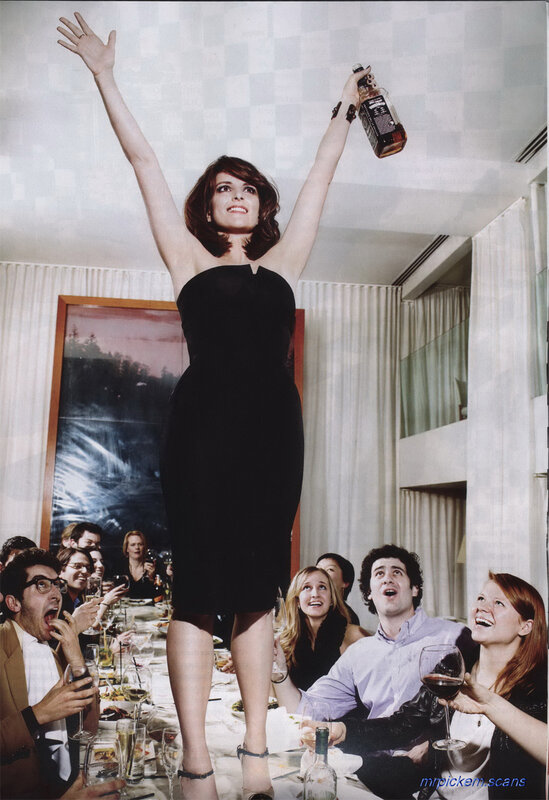 Woman celebrating with whiskey bottle