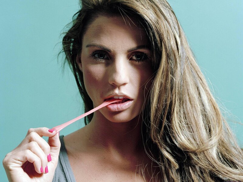 woman chewing gum