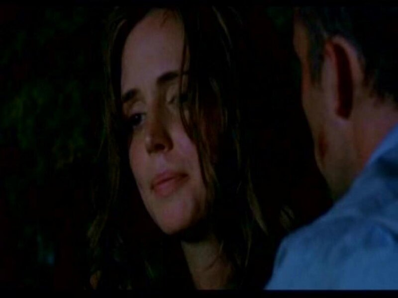 woman crying at night