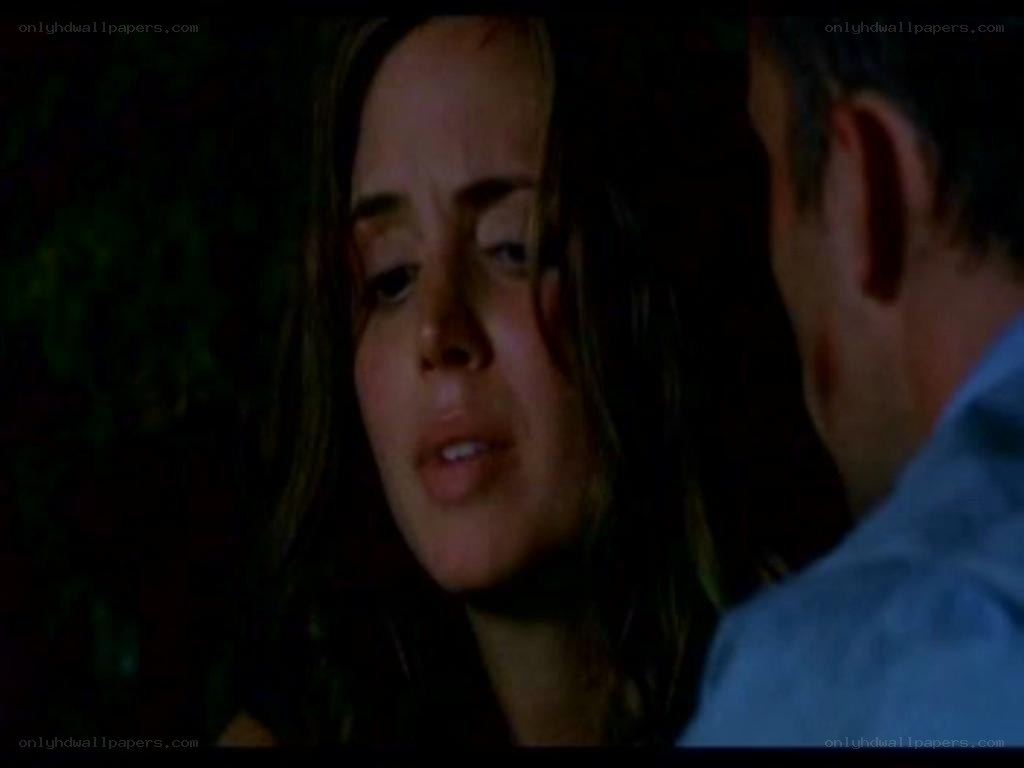 woman crying at night
