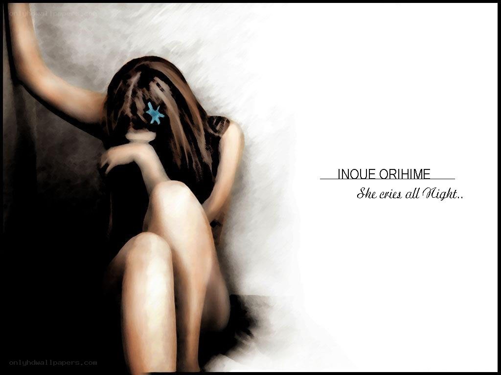 woman crying in corner