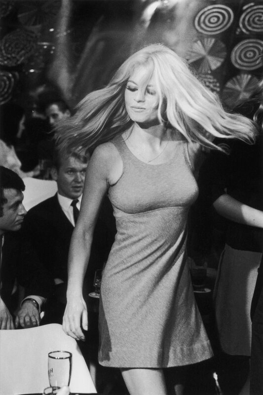 Woman dancing in a club