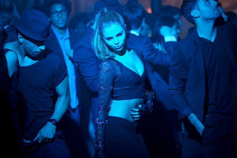 woman dancing in a club