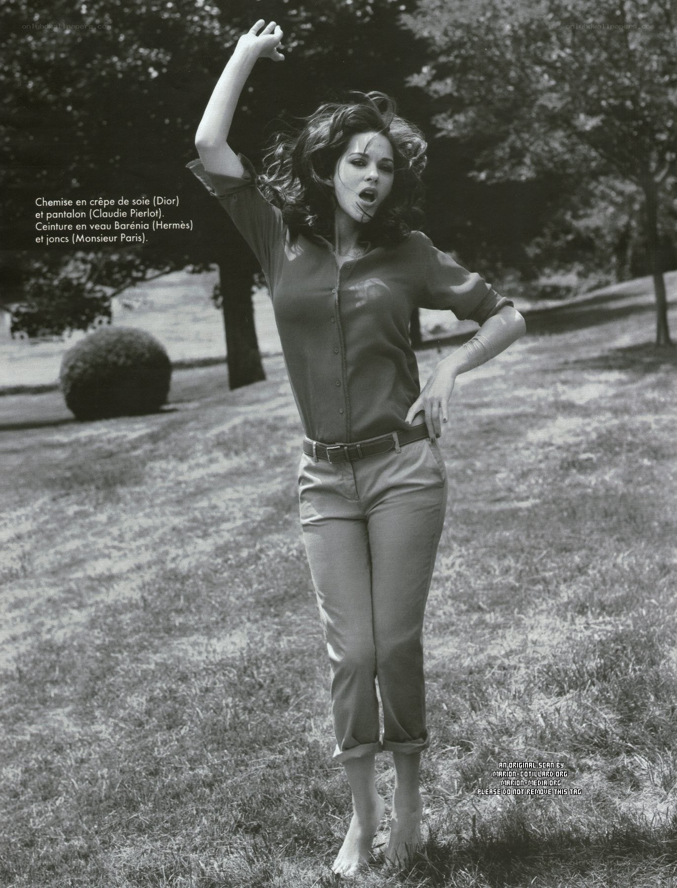 woman dancing in a park