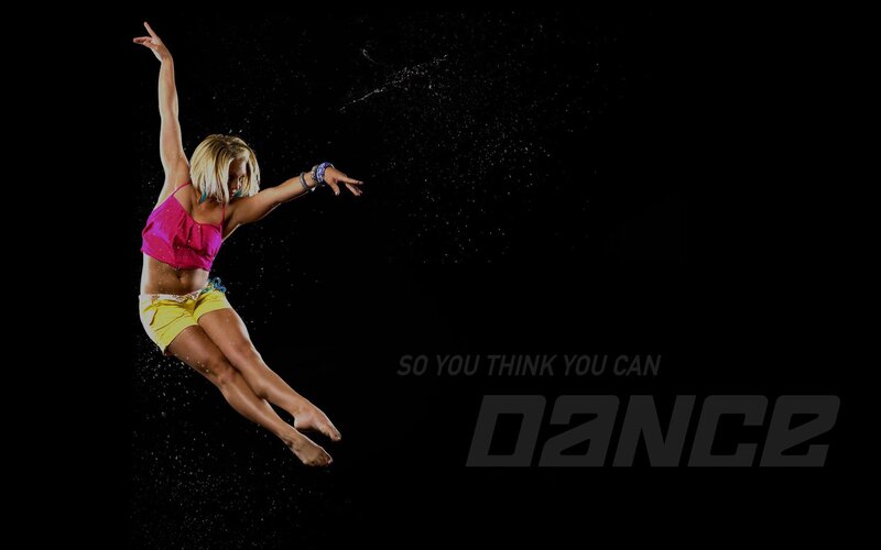 woman dancing in mid-air