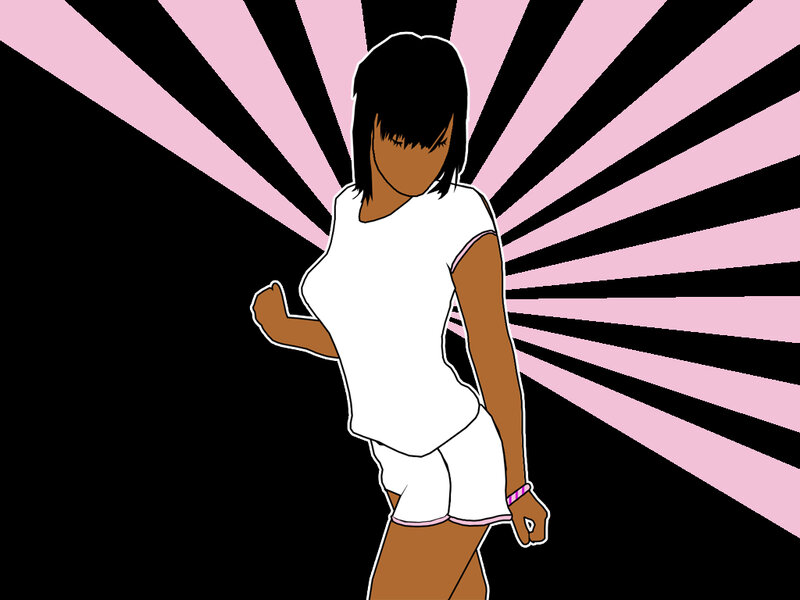 woman dancing in white outfit