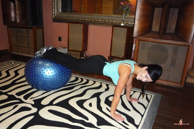 Woman Doing Exercise
